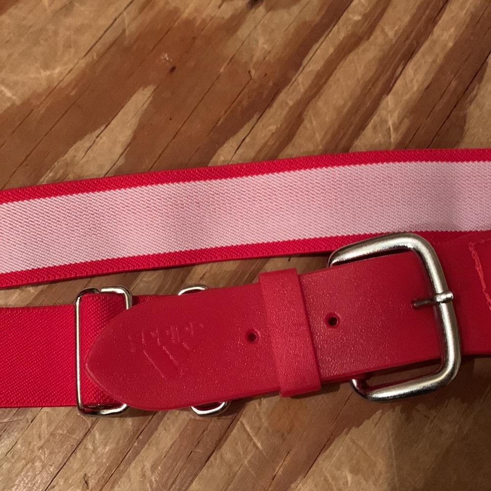 Adidas Stretch Belt Red Small Adjustable - Picture 4 of 5